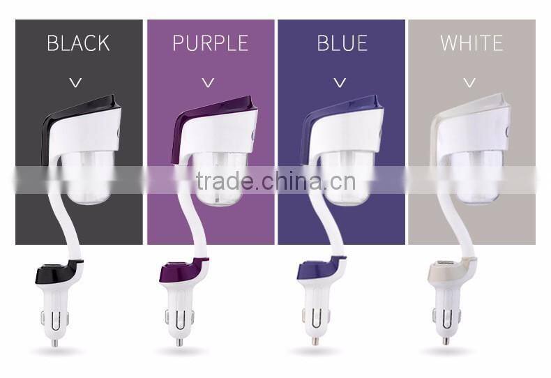 Nanum New Hot Sell Usb Car Charger 50Ml Aroma Diffuser Car Mist Air Humidifier