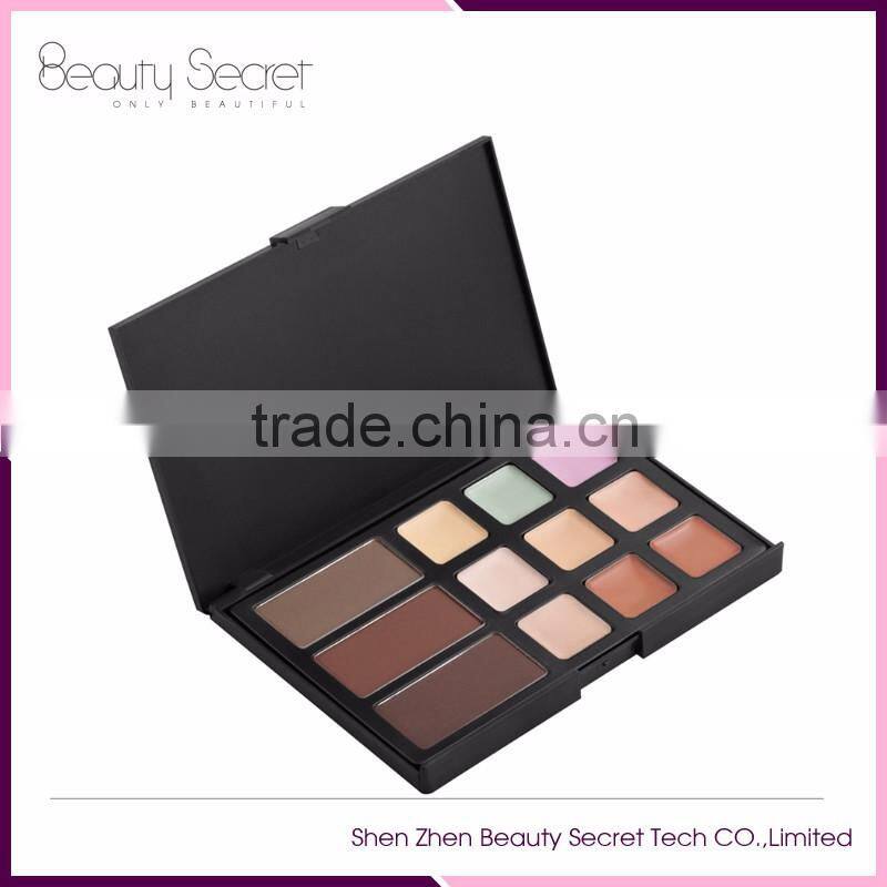 12 Multi Colors Waterproof Long-lasting Eyebrow Palette Kit