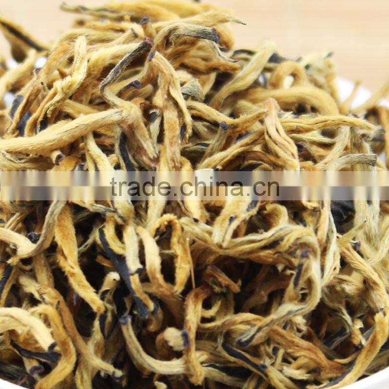 good taste yunnan black tea,loose leaf black tea,black tea drinks lower blood pressure