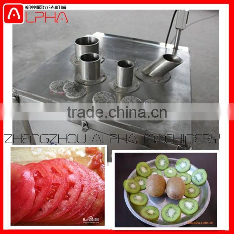 Good service salad and pineapple cutting machine/ Fruit&vegetable cutter slicing machine