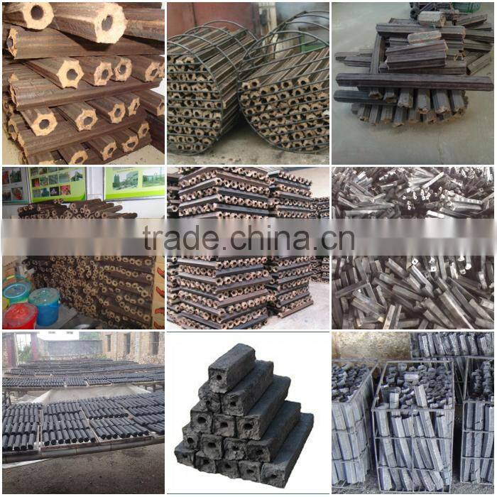 Factory sell coconut shell charcoal making machine/charcoal briquette making machine
