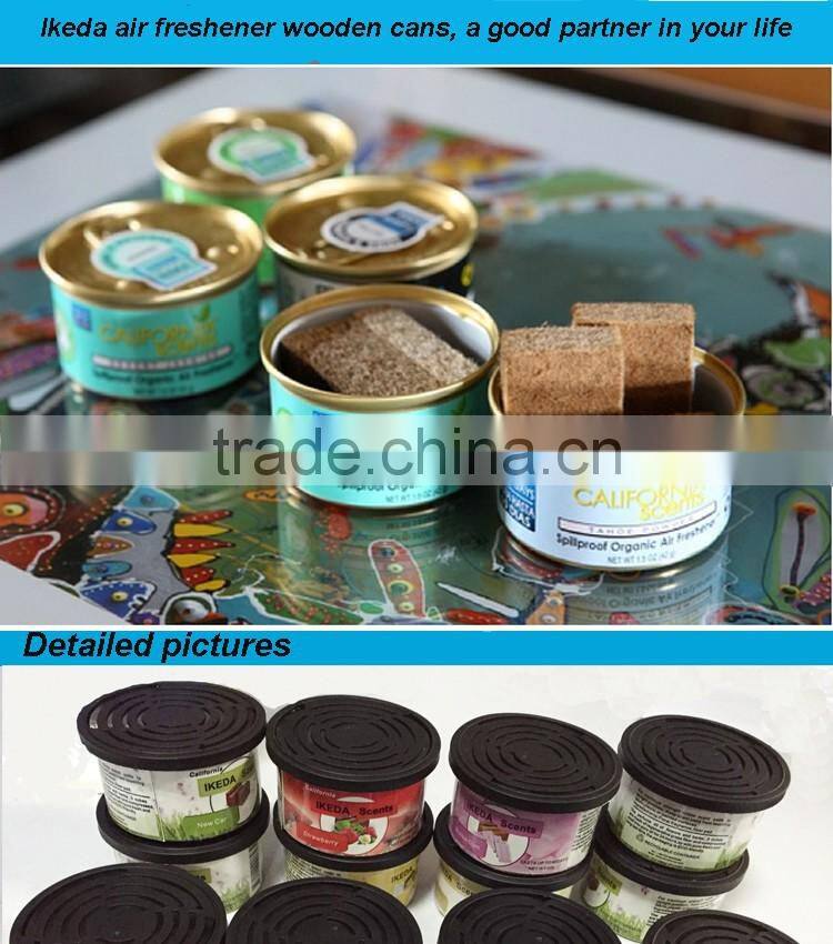 2017 Cheap Car organic cans Flavour & Fragrance Air Fresheners Classic Car Freshener