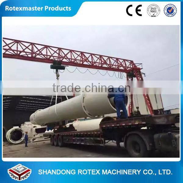 Professional Drying sand, Slag, coal, wood, bagasse, sawdust Rotary Dryer