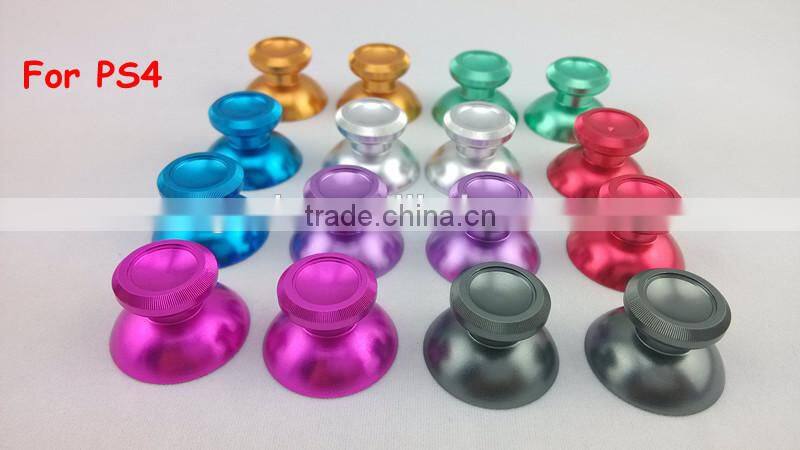 for ps4 thumbstick & metal Aluminum alloy buttons for ps4 controller replace button video game