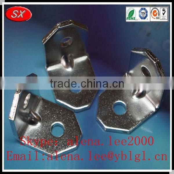 2015 Customized precision corner brace & shelf bracket,stainless steel corner bracket,3 way corner bracket