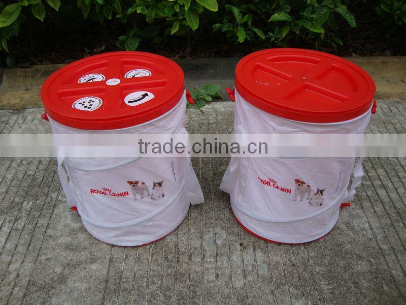 pet food pop up bag garden bag PVC human food bag manufacturer wholesale