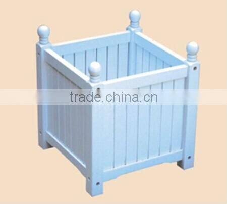 french antique wooden planter