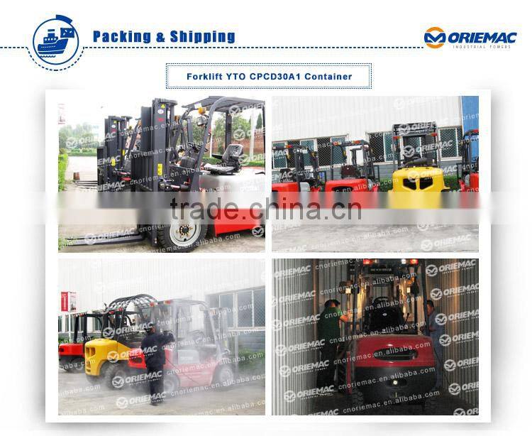 YTO 5 ton 4x4 Forklift 4-way CPCD50
