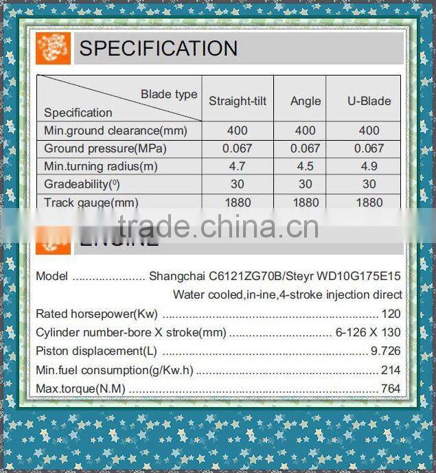 SHANTUI New Made Mini Crawler Bulldozer SD16 With Optional Triple Shank