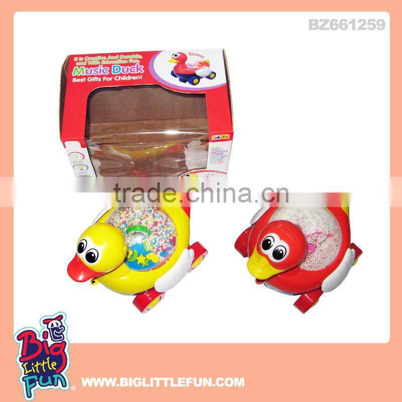 Battery operated toy excavator mini digger kid toys with light and music