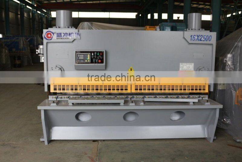 QC12-12x3200 Metal shearing machine NC controller Guillotine Cutter 12mm