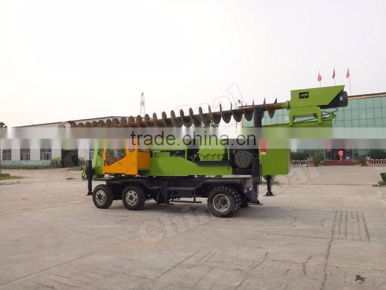 Rotary Bore Pile Drilling Rig / Screw Pile Driver / Hydraulic Pile Driving Machine