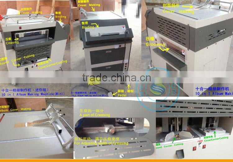 Mini 10 in 1 multifunction album machine