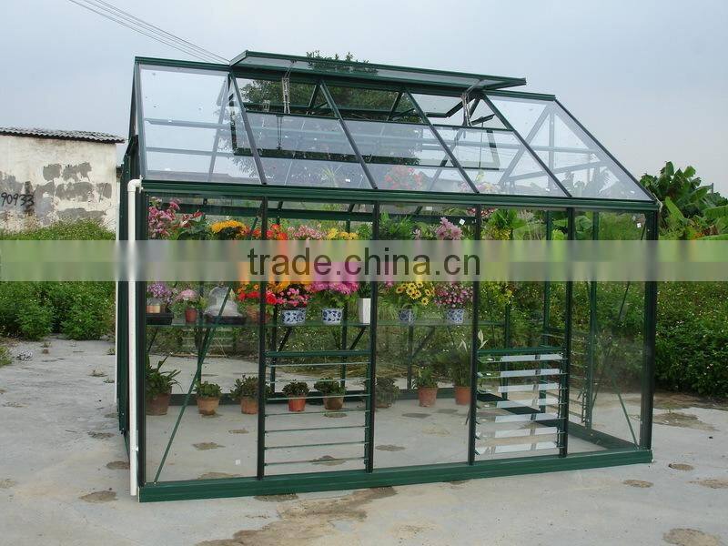 New style greenhouse aluminum glass louver windows