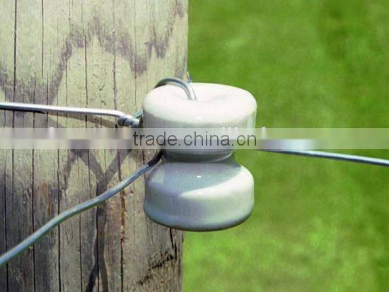 Electric Fence Wood Post Porcelain Insulator