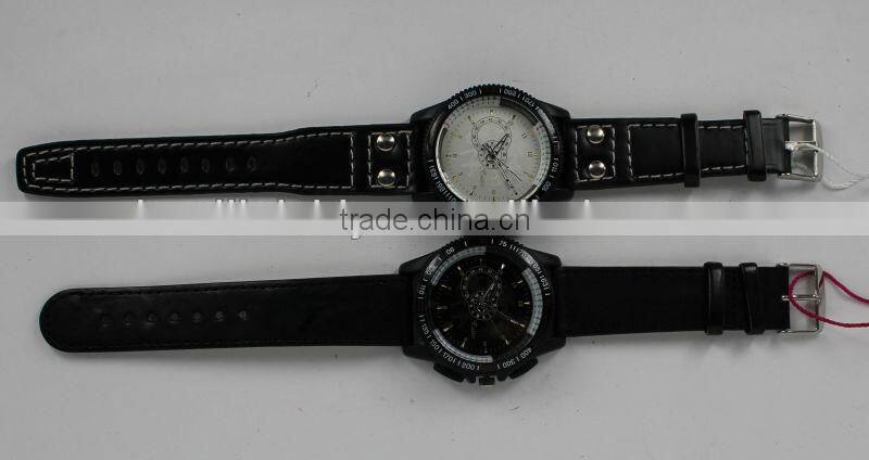 Cheapest special lover's crocodile man-made leather wathces for business gift