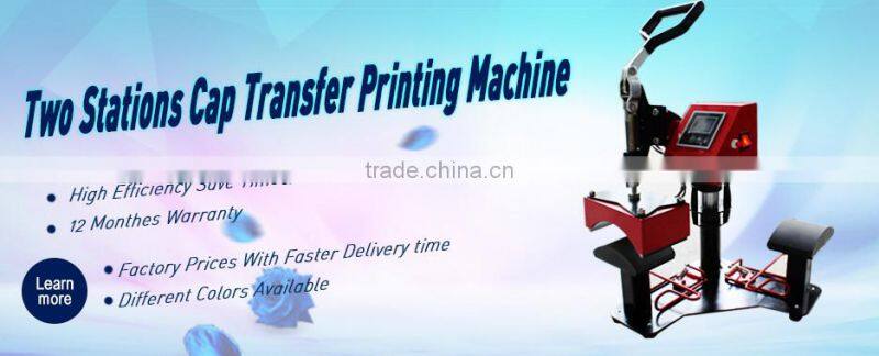 Fuzhou Manufacturer New Model Digital Cap Heat Press Transfer Machine