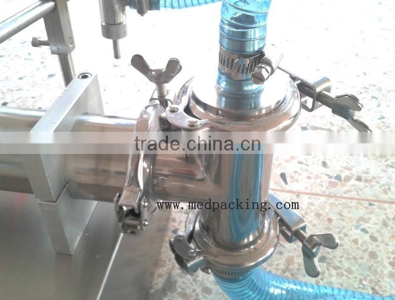 10-300ml Single Head Liquid Softdrink Pneumatic Filling Machine