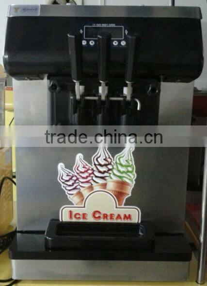 Table top italian ice cream making machine,macchina del gelato (ZQR-811CTBA)