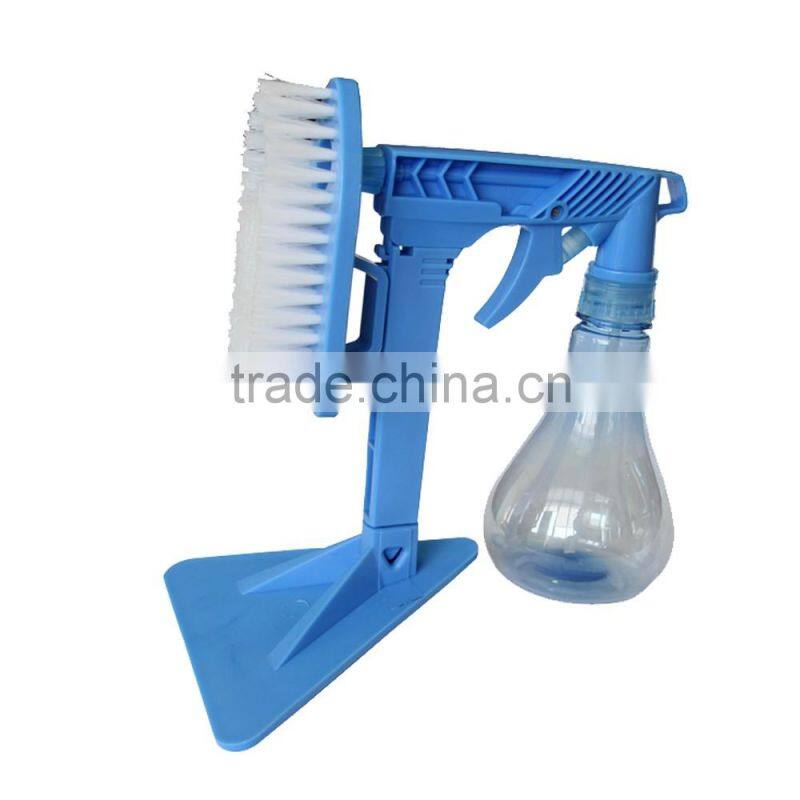 Household Cleaning Multifunction 3 In 1 Spray Brush Set With Cloth