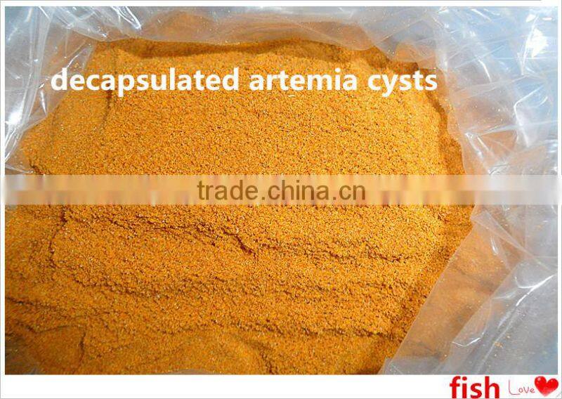Decapsulated artemia cysts / brine shrimp