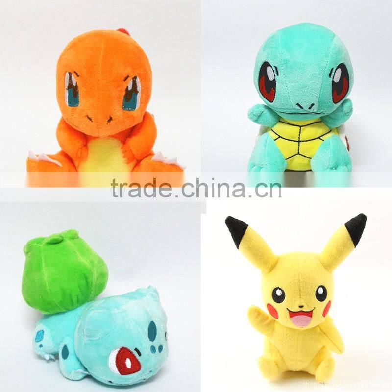 Promtional Gift Soft Cotton Pokemon Squirtle Plush Toy Doll