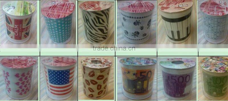 Factory Wholesale 3 Ply Christmas Print Toilet Paper