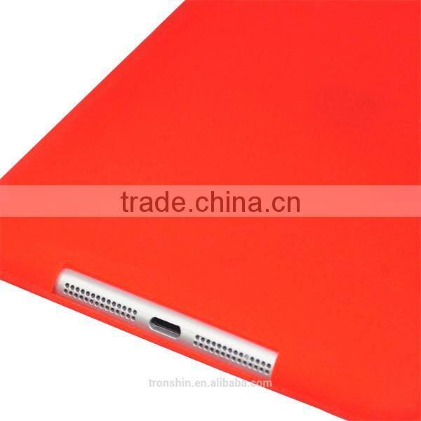 Matt Soft Injection Molding Silicone Protective Case Cover for Apple iPad Mini