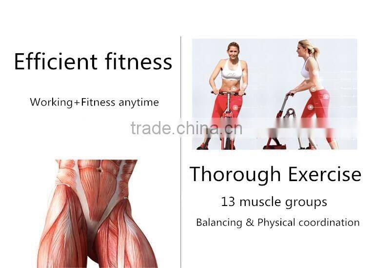 2016 Hot High Quality Folding Roller Skating Bicycle Fasion Flexible 3 Wheel Bike With Roller Skating Shoes Wholesale