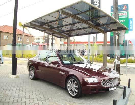 Hot sale aluminum frame dome frame carport