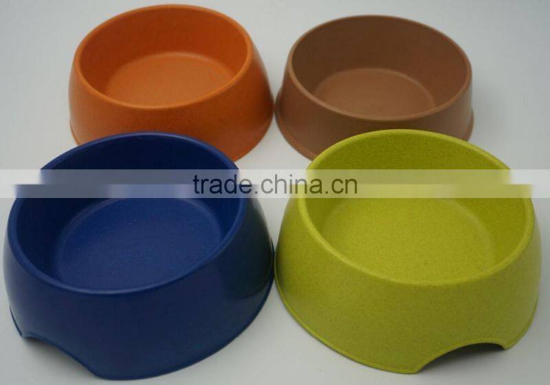 Biodegradable Natrual Bamboo Fiber dog Pet Bowl