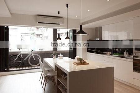 Top quality kitchen counter 100% blendly acrylic solid surface counter top