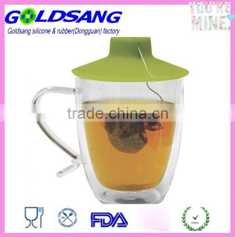 Low price, special and useful cup cover silicone suction lid