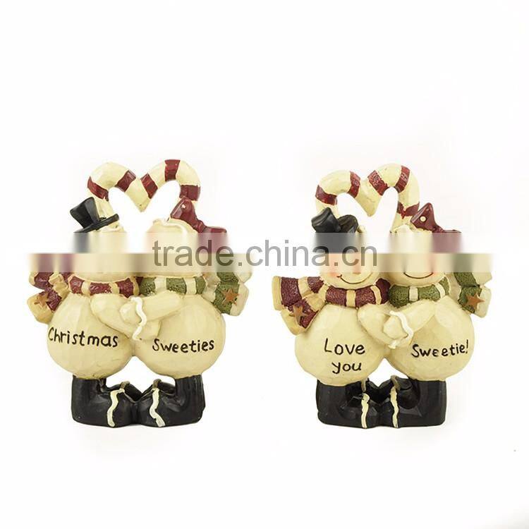 Custom resin artificial cartoon duck christmas decor