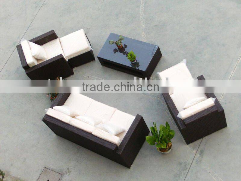 outdoor rattan sofa
