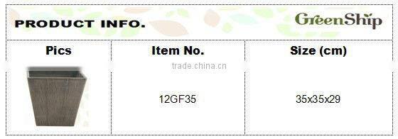 Wooden design Flower Pot/No need fumigation certifaction /made in China