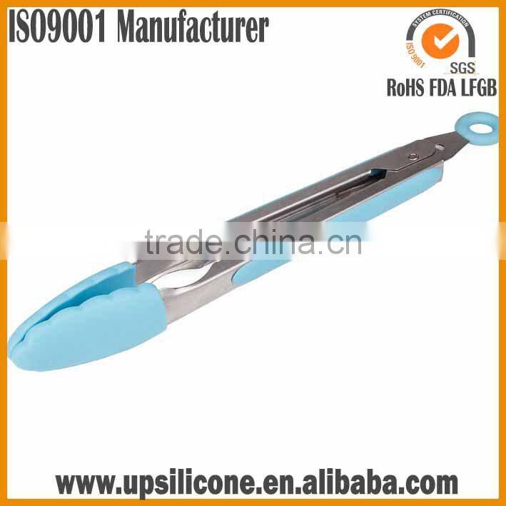 kitchen accessories high quality silicone Kitchen and Barbecue Grill Tongs