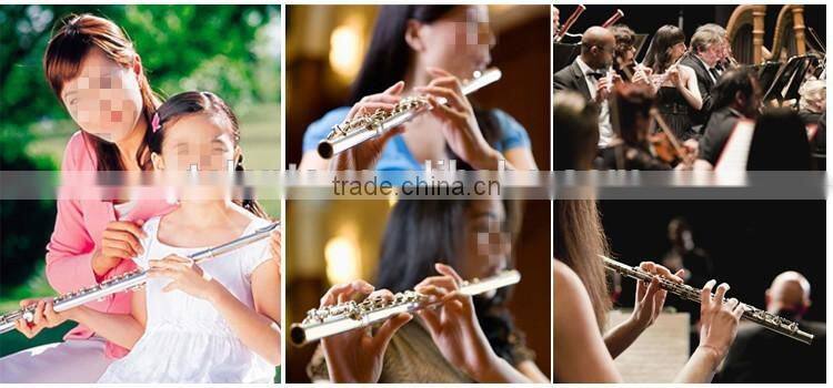 open hole C key metal flute for sale