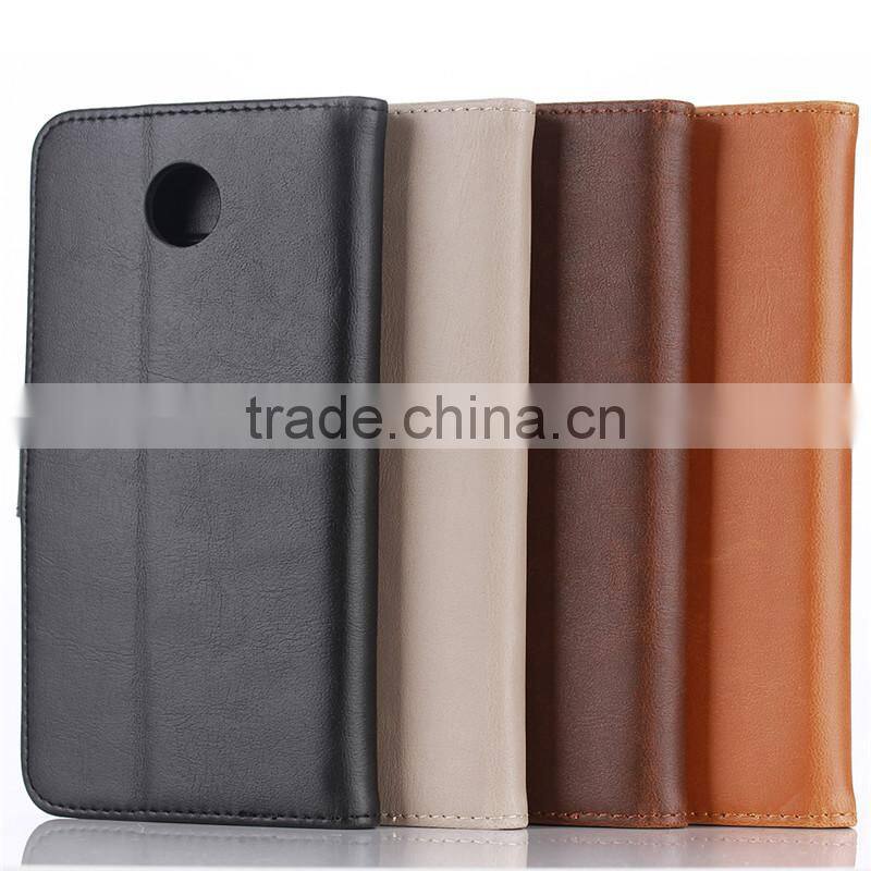 High quality crazy-horse PU card bumper/pocket cell phone case for LG