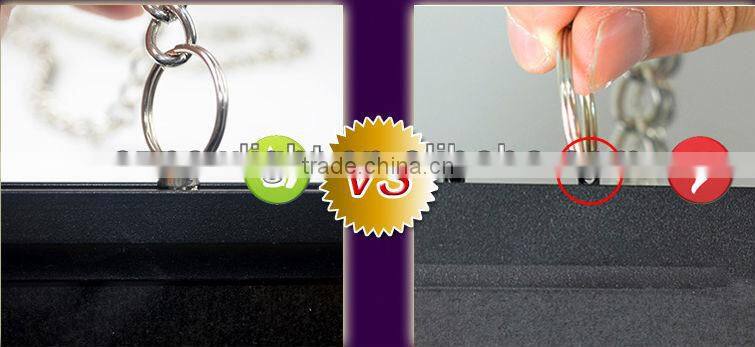 Acrylic LED light display advertising board / color changing LED magic writing board