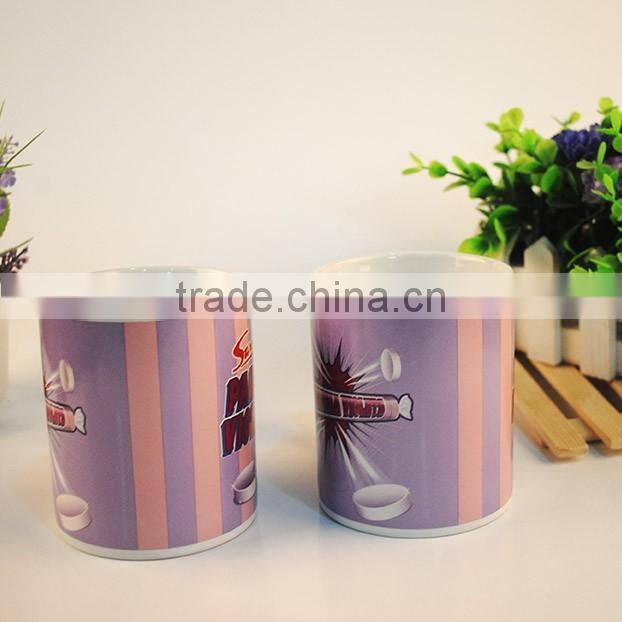funny design food grade coffe cup ceramic for promotional