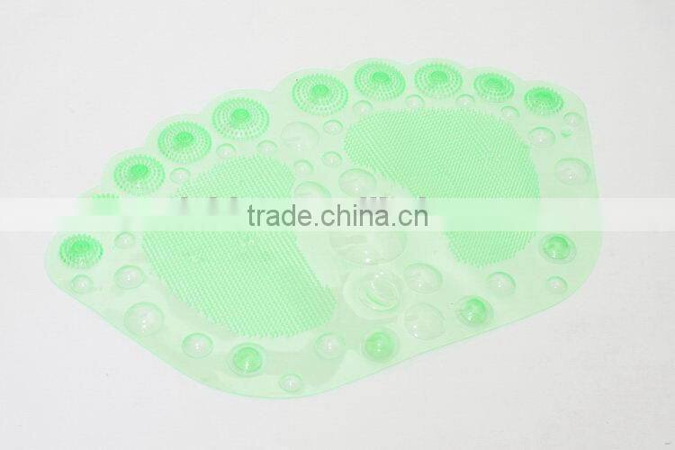 Quality eco friendly pvc fish shape bath mat