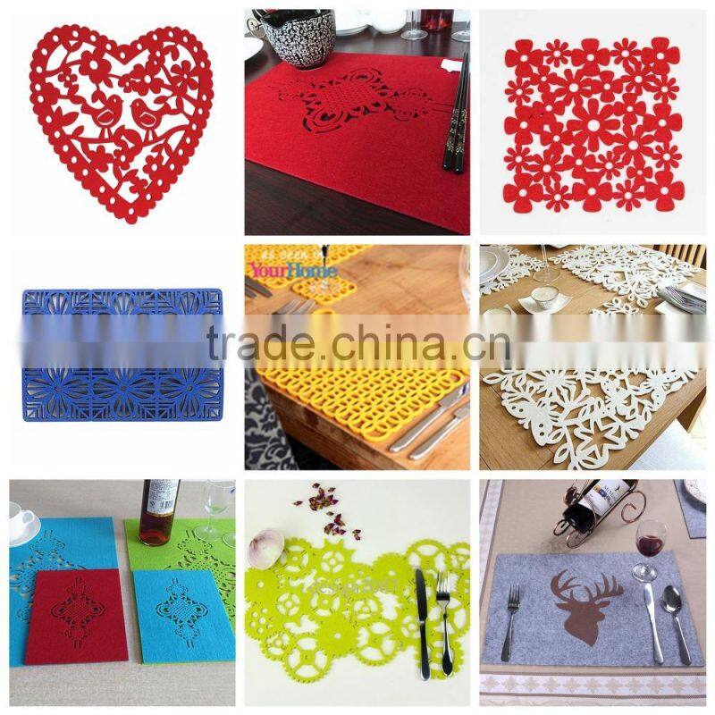 100% felt placemat supplier
