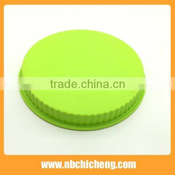 Round Silicone Cake Baking Pan Muffin Cupcake Baking Tray Mould Or Pie Mold