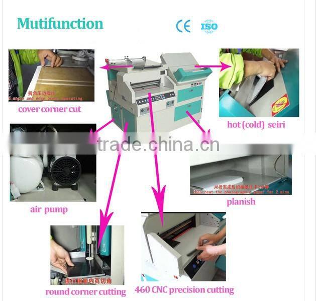 New hot sale! Multifunction 10 in 1 album making machine