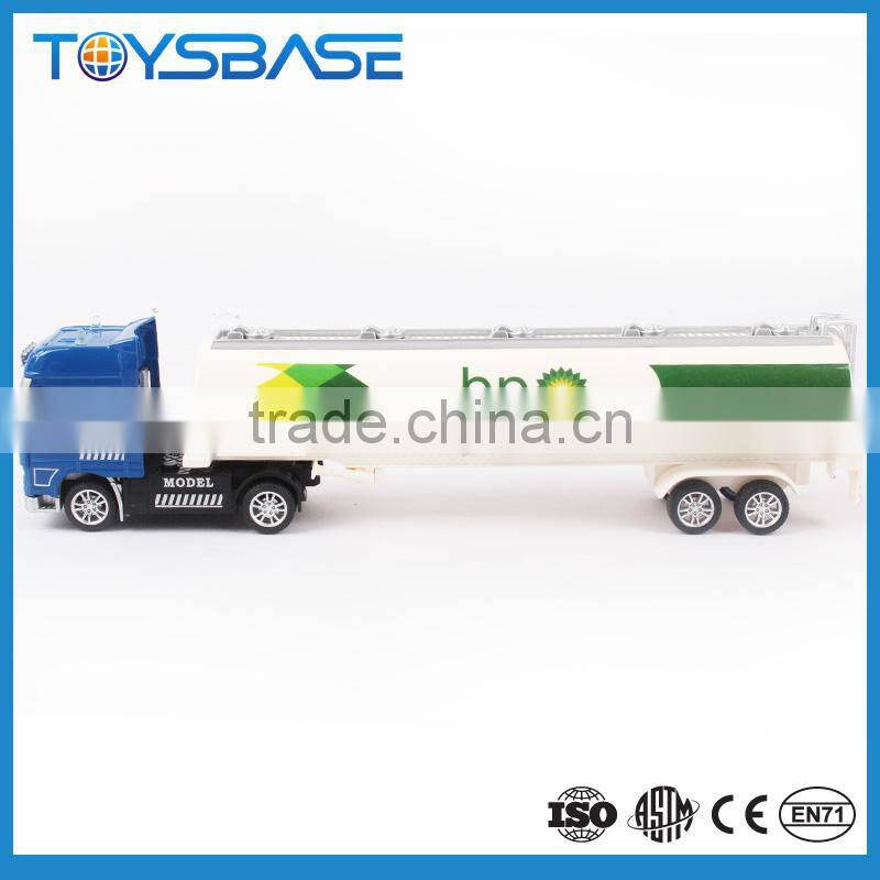 Customized Logo OEM Designed Alloy Die Cast Models Toy Tanker Truck Diecast Model Car 1 18