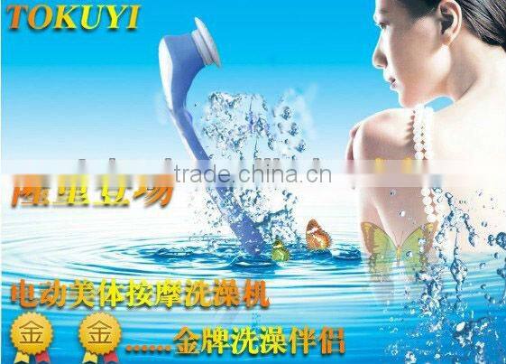 Long handle electric back scrubber,shower back scrubber