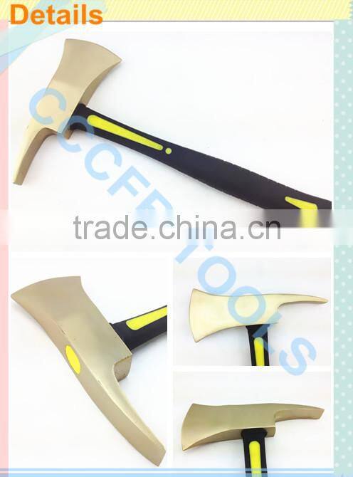 High Quality Non-Sparking Aluminum Bronze hand tools Fireman Hammer