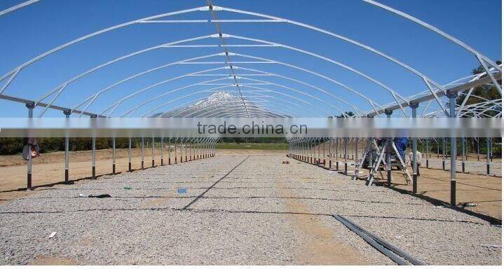 2017 Commercial Film Greenhouse with Roll Up Ventilation