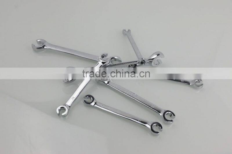 BERRYLION 14mm to 17 mm oil pipe alligator wrench with polished treatment